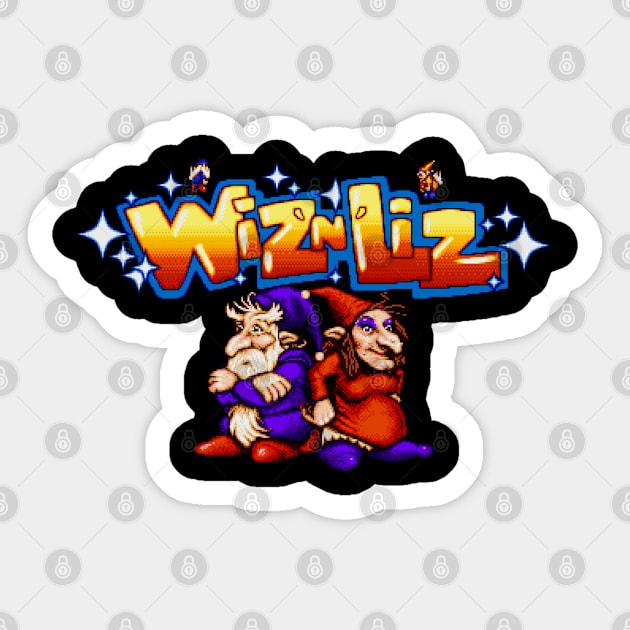 Wiz 'n' Liz Sticker by iloveamiga